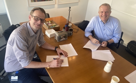  Signed partnership agreement